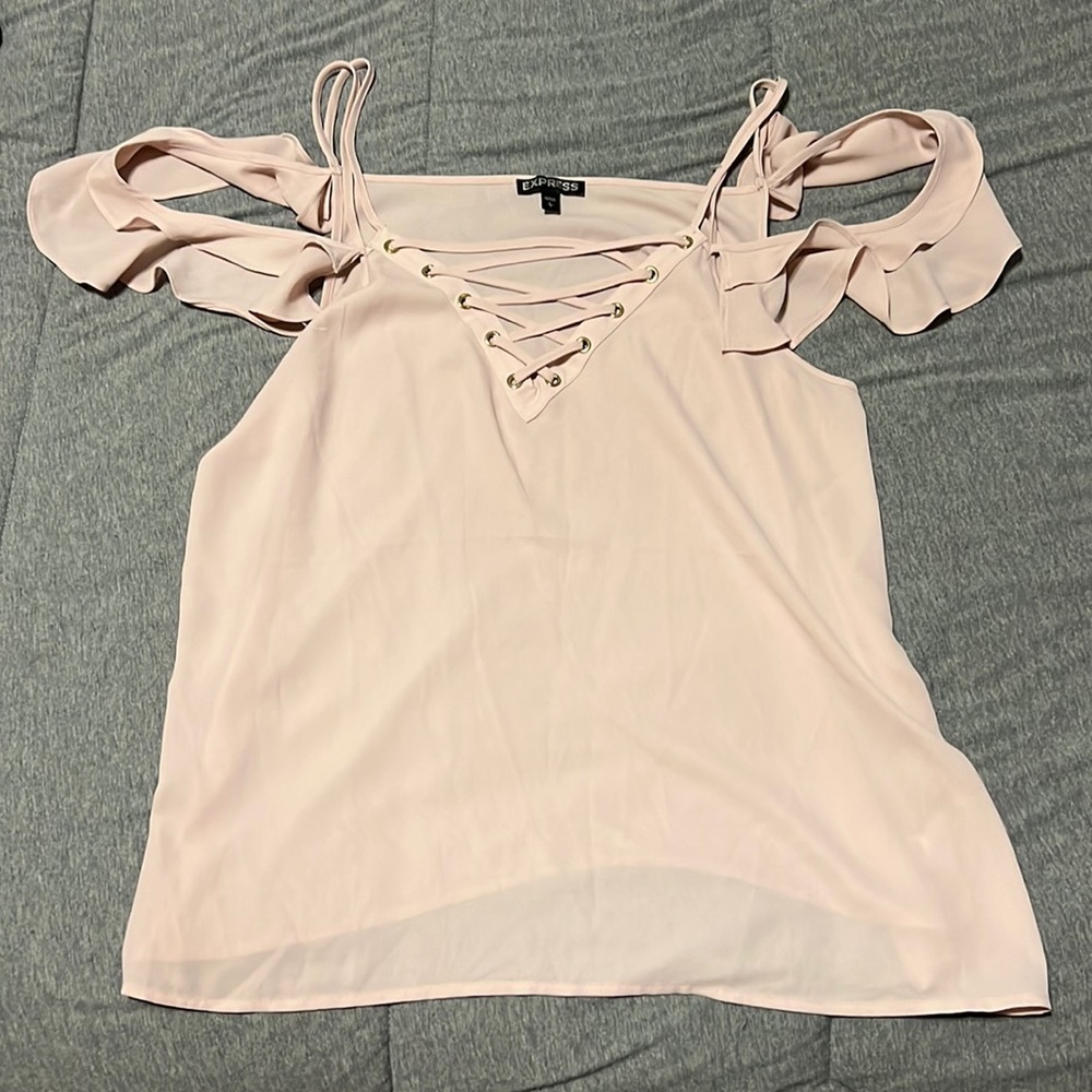 Express Flutter Sleeve blouse